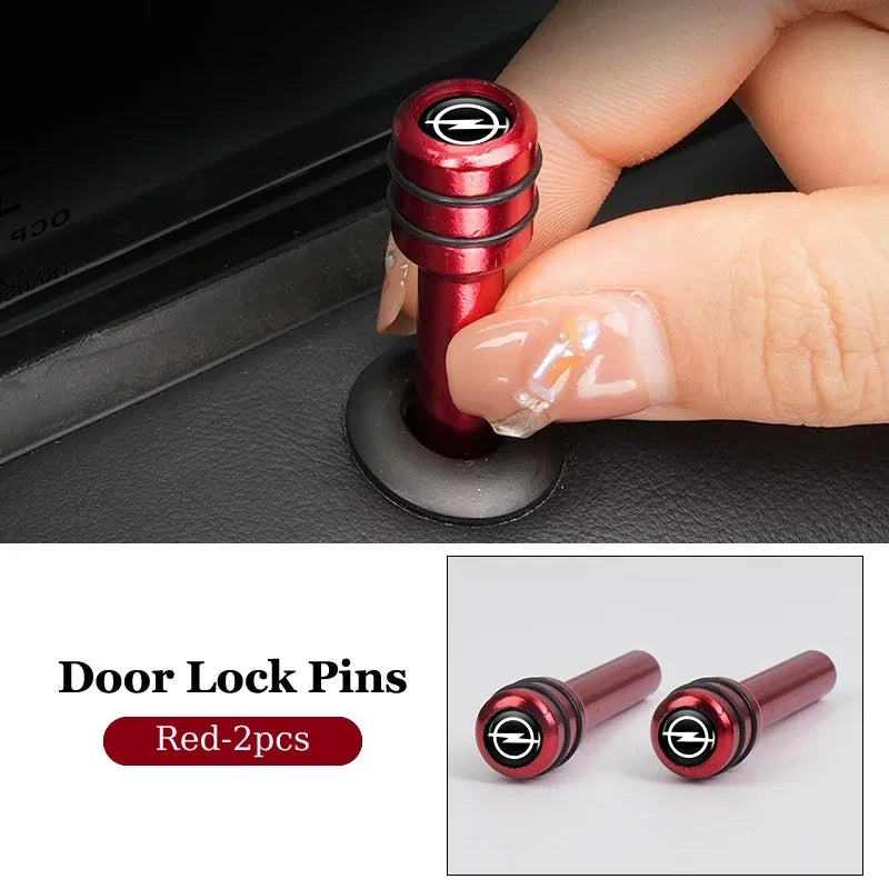 Door Lock Pins Knobs For Opel Corsa Astra Zafira