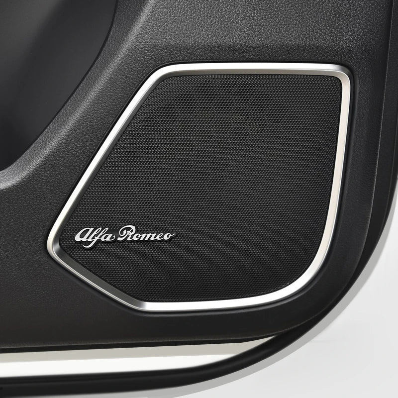 3D Speaker Badge Decal for Alfa Romeo Giulia Stelvio GT