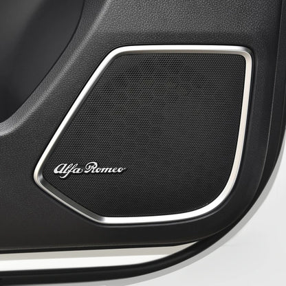 3D Speaker Badge Decal for Alfa Romeo Giulia Stelvio GT