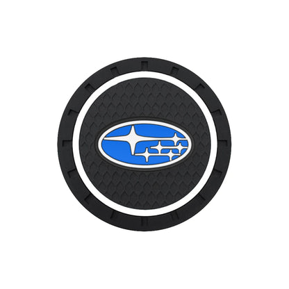 (NOT SOLD TO EUROPE) Premium Silicone Cup Holder Mat for Subaru | Anti-Noise Subaru 1pc – Car Accessories | MotorWorld Marketplace