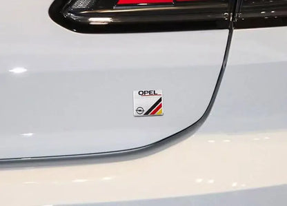 Opel Aluminum Badge Decal – Pro Auto Accessory