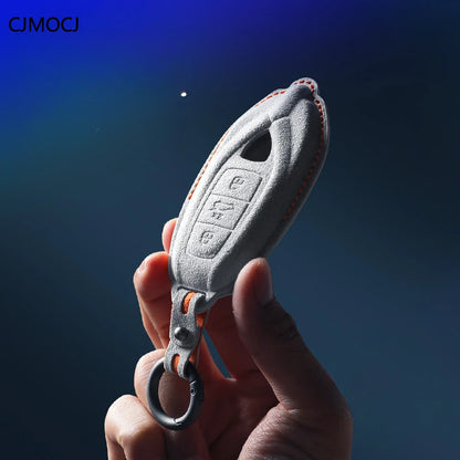 Premium Suede Key Case for Lamborghini Urus & Revuelto