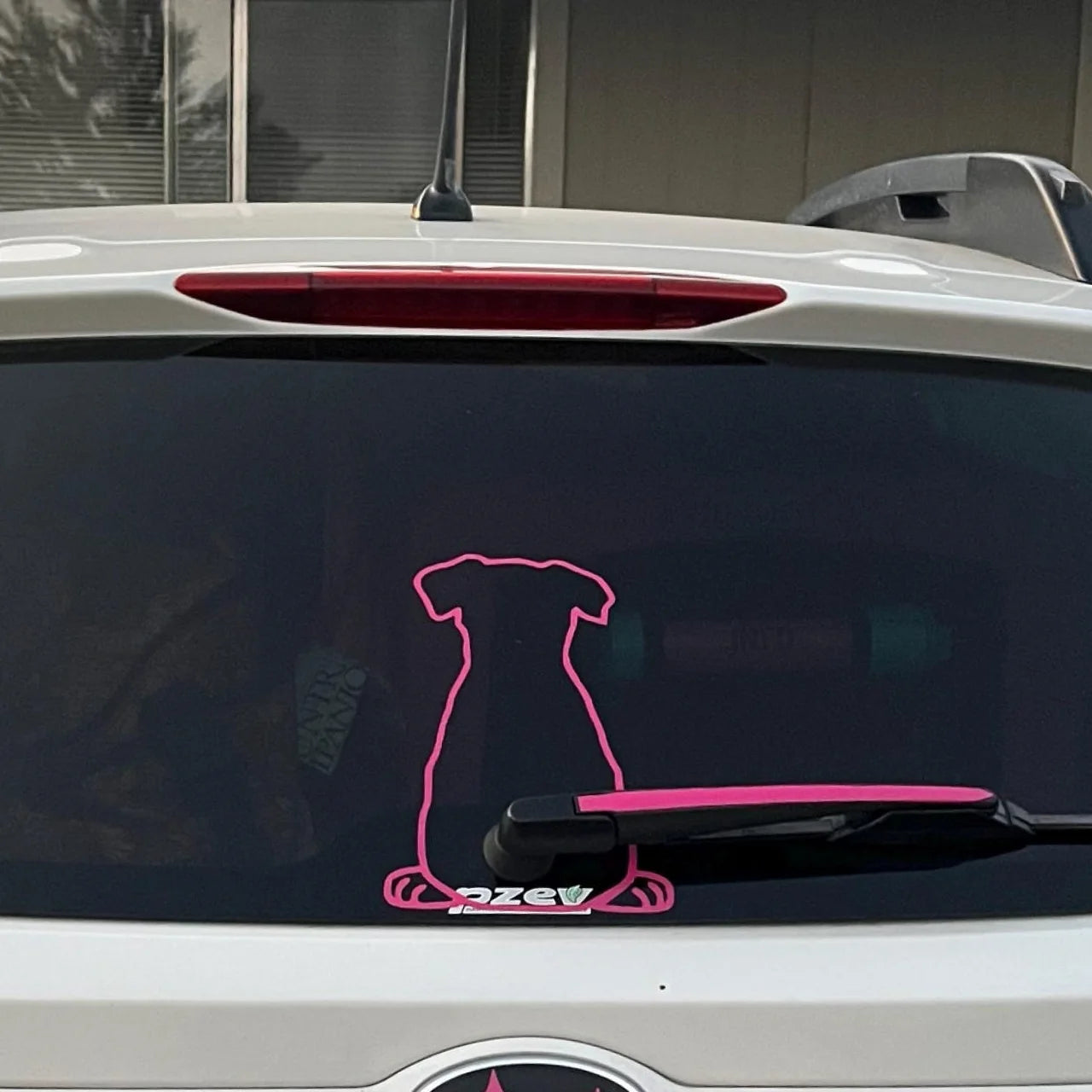 Cute Dog Wiggling Tail Rear Wiper Decal – Waterproof Vinyl – Car Accessories | MotorWorld Marketplace
