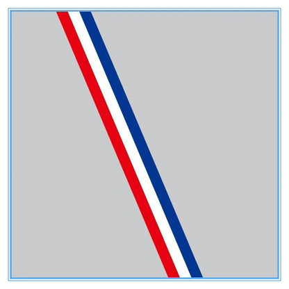 Custom Tricolor National Flag Car Vinyl Decal Sticker