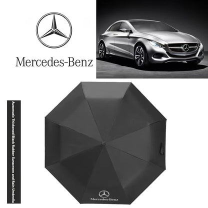 Mercedes-Benz Auto Sunshade Umbrella | Windproof & Folding