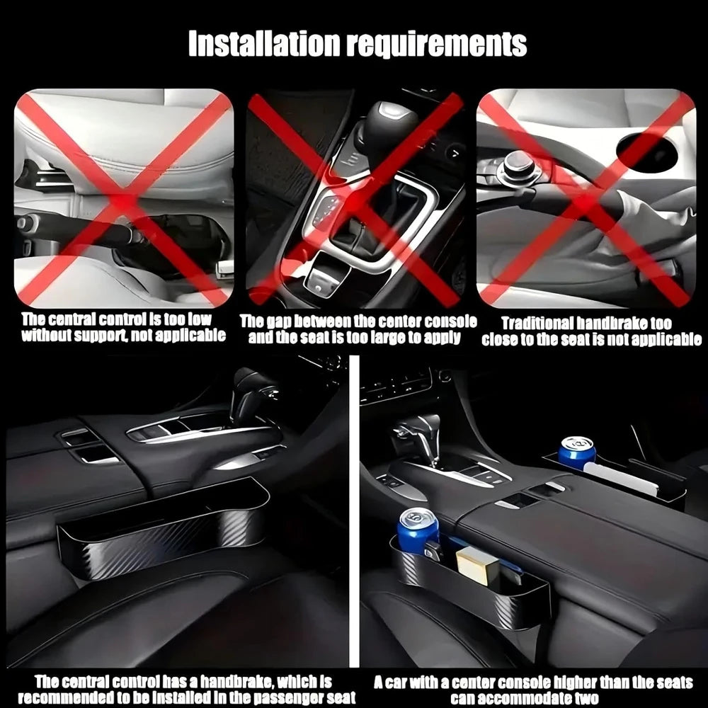 Car Seat Gap Storage Box – Multi-Functional Organizer Pro – Car Accessories | MotorWorld Marketplace