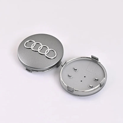 4pcs Audi Wheel Center Caps 60-77mm