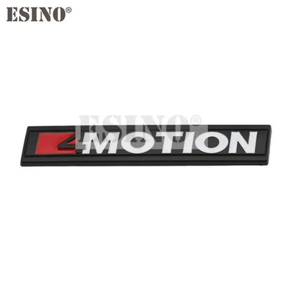 4Motion 3D Chrome Alloy Emblem Badge for VW Golf R/Tiguan