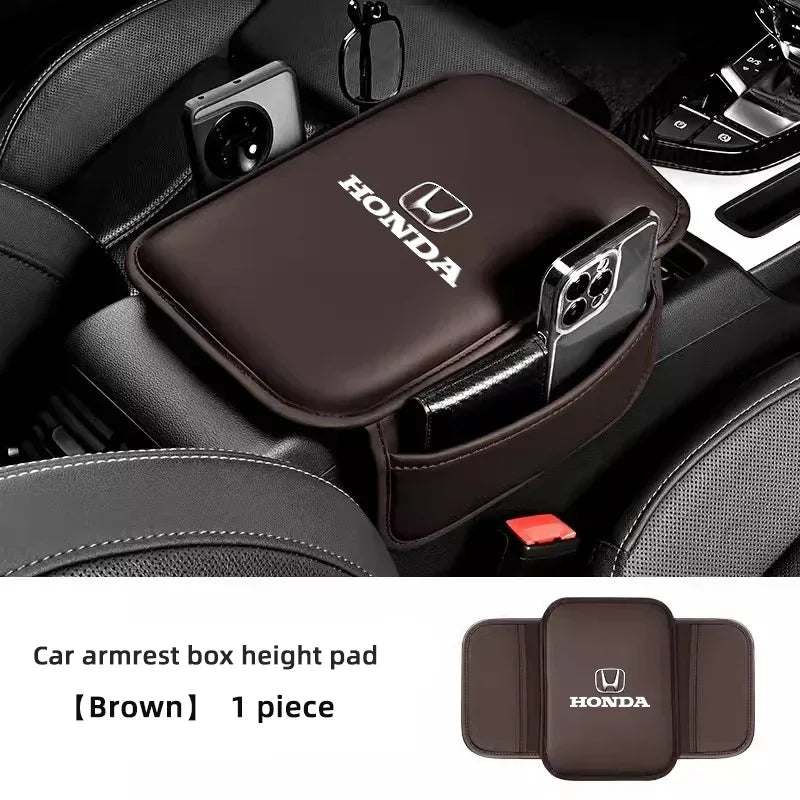 Honda Leather Console Hand Guard