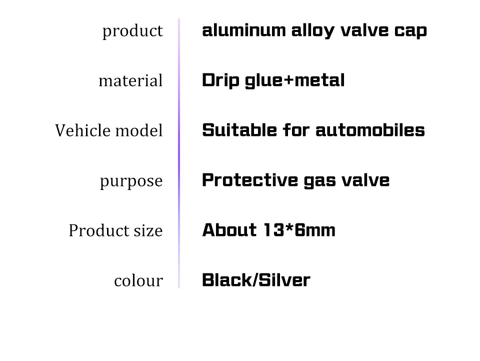 GMC Metal Valve Stem Caps Set of 4