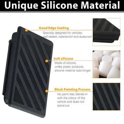 4pcs Bed Rail Pile Caps for Silverado 10-14, Sierra Durable Fit – Car Accessories | MotorWorld Marketplace