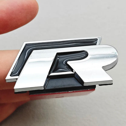 3D Metal R RLine Grille Emblem for VW Golf/Polo GTI