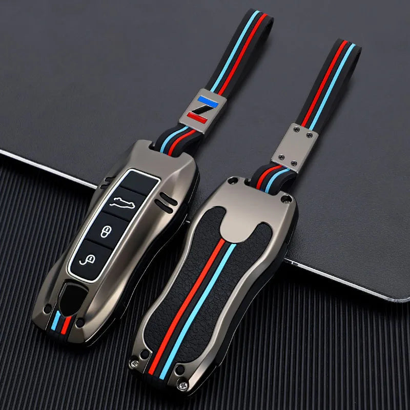 Zinc Alloy Smart Key Case for Porsche 911 Cayenne Taycan – Car Accessories | MotorWorld Marketplace