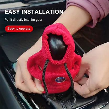 (NOT SOLD TO EUROPE) Hoodie Gear Shift Cover for Subaru Forester, Crosstrek, XV – Car Accessories | MotorWorld Marketplace