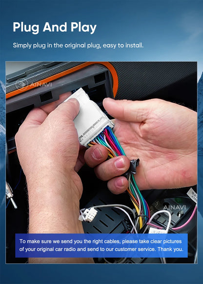 Système multimédia Ainavi pour VW Polo 5 (2008-2017)