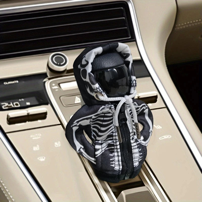 Punk Skull Gear Shift Cover – Dustproof Halloween Car Accessory black – Car Accessories | MotorWorld Marketplace