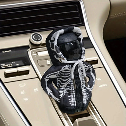Punk Skull Gear Shift Cover – Dustproof Halloween Car Accessory black – Car Accessories | MotorWorld Marketplace