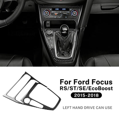 Real Carbon Fiber Gear Shift Panel Sticker For Focus 15-18 For LHD Black Carbon – Car Accessories | MotorWorld Marketplace