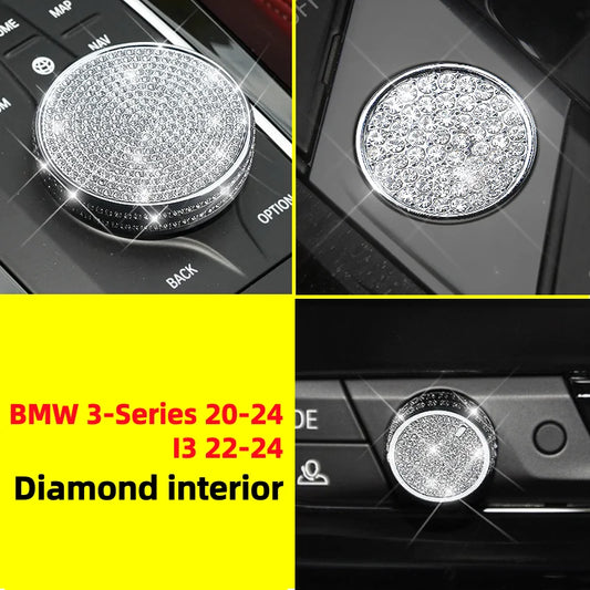 (NOT SOLD TO USA) BMW 3 Series/I3 20-24 Diamond AC Vent & Knob Trim Set – Car Accessories | MotorWorld Marketplace