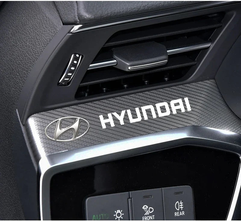 Heat-Resistant Brake Caliper Badge Stickers for Hyundai