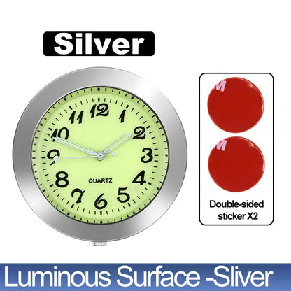 Luminous Quartz Stick-On Car Clock – Pro Auto Accessory