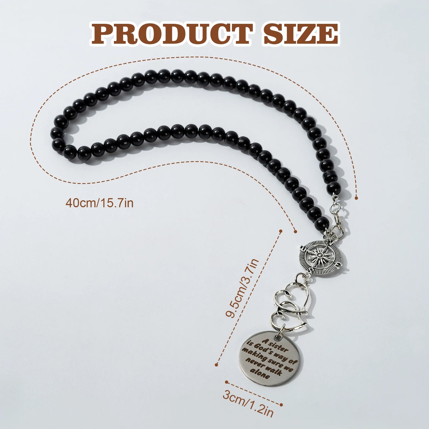 Metal Guardian Rear View Mirror Charm – Car Ornament Gift