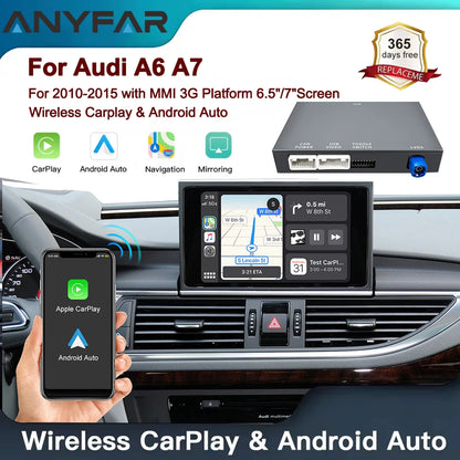 Wireless Carplay Android Auto Kit for Audi A6 A7 2010-15 MMI – Car Accessories | MotorWorld Marketplace
