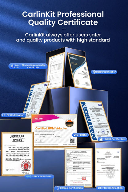 CarlinKit 5.0 Mini Adapter Wireless CarPlay & Android Auto