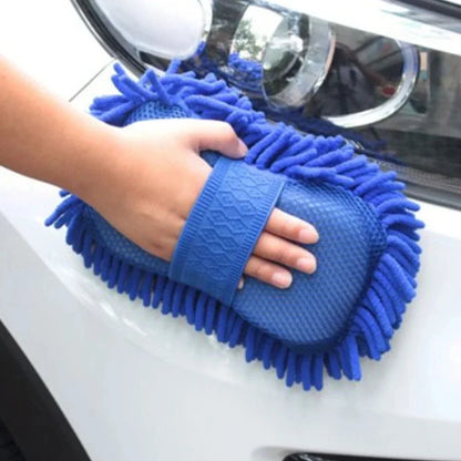 Éponge de lavage de voiture en microfibre de qualité supérieure - Outil de nettoyage professionnel