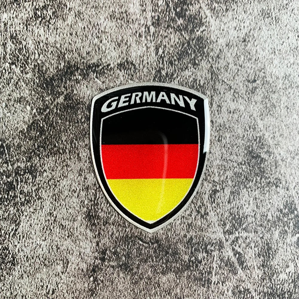 3D Reflective National Flag Sticker Motorcycle Parts Car Decal Korea France Russia Spain Brazil Chile ukraine British Italy USA GER – Car Accessories | MotorWorld Marketplace