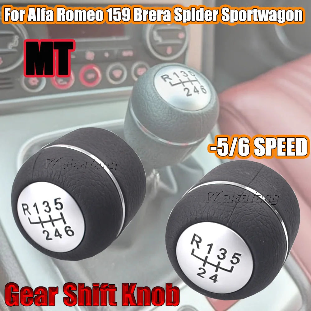 Durable Gear Shift Knob for Alfa Romeo 159/Brera/Spider – Car Accessories | MotorWorld Marketplace