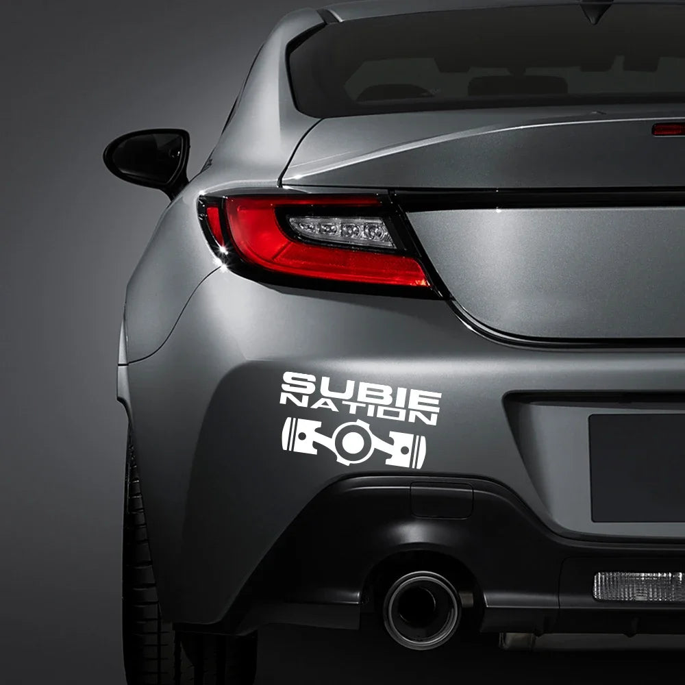 SUBIE Nation JDM Sticker 20x10.7cm for Subaru WRX BRZ STI – Car Accessories | MotorWorld Marketplace