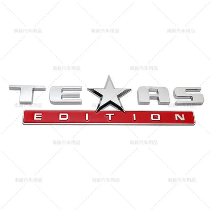 3D TEXAS EDITION Emblem Badge