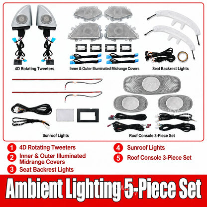 6pc Trim Set for Mercedes GLE/GLS W167 X167 2020-2024 Ambient Light 5pc – Car Accessories | MotorWorld Marketplace