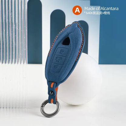 Premium Suede Key Case for Lamborghini Urus & Revuelto