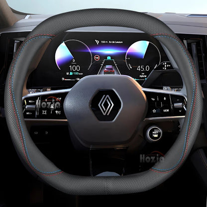 Premium Leather Steering Cover for Renault Austral 2022-2024