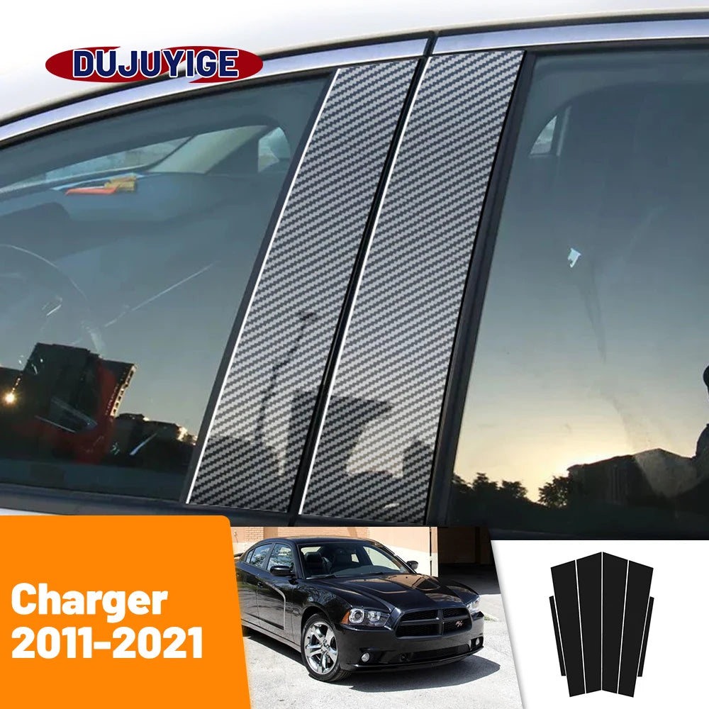 Carbon Fiber B/C Pillar Trim for Dodge Charger 2011-2021 – Car Accessories | MotorWorld Marketplace