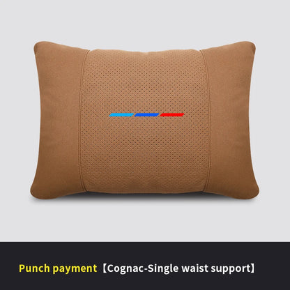 (NOT SOLD TO USA) BMW M E46-E92 F10-F30 G Series Neck & Lumbar Cushion Pillow Cognac – Car Accessories | MotorWorld Marketplace