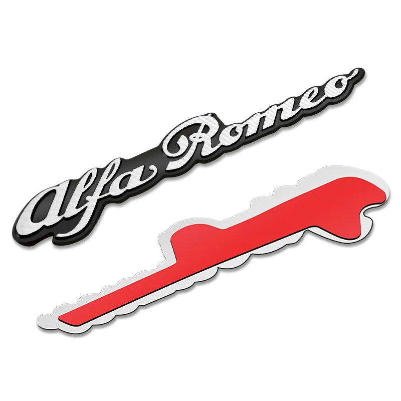 3D Speaker Badge Decal for Alfa Romeo Giulia Stelvio GT