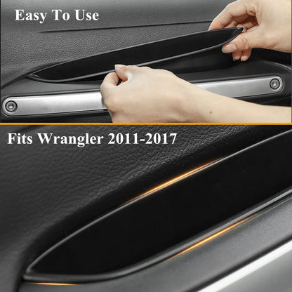 Organizador de almacenamiento interior GrabTray para Jeep Wrangler JK (2011-2017)