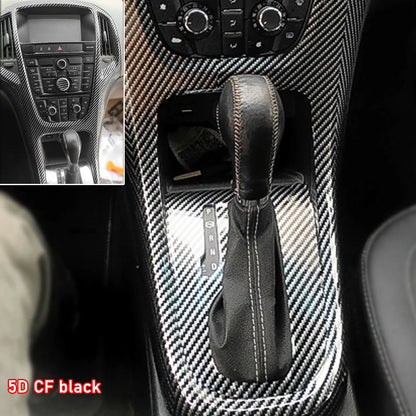 Film de protection en fibre de carbone pour panneau de vitesses Buick Excelle GT XT 10-14