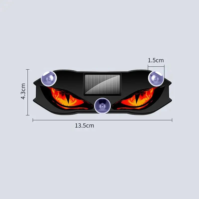 Solar Car Neon Devil Eye Lights, USB Rechargeable, Pro-Grade – Car Accessories | MotorWorld Marketplace