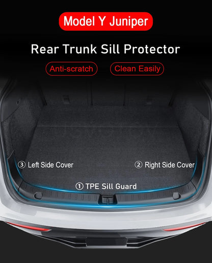 Tesla Model Y Trunk Bumper Guard 2024-2025 Sill Protector