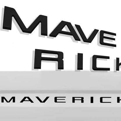 Ford Maverick Tremor Rear Trunk English Letter Emblem Decal