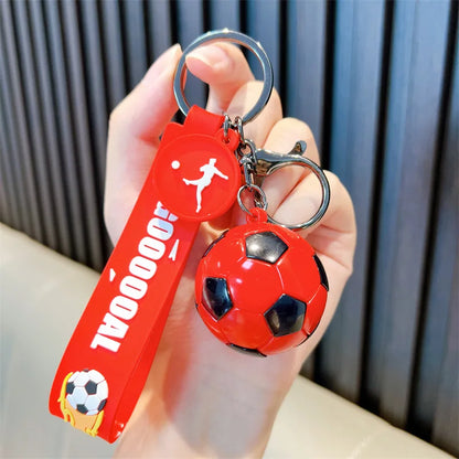 Football Keychain For Fan PVC Soft Glue Soccer Pendant Keychain Accessories Bag Decoration World Cup Souvenirs Key Chain Gifts 2-red – Car Accessories | MotorWorld Marketplace