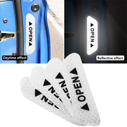 Car Door Warning Reflector Tape for Dacia Duster Logan Sandero