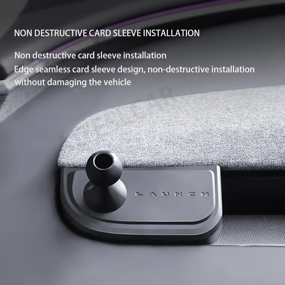 Magnetic Phone Mount for Tesla Y/3 2024-25, ABS, Rotatable – Car Accessories | MotorWorld Marketplace