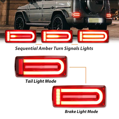 Mercedes W463 G-Class 1990-2018 LED Taillight Upgrade