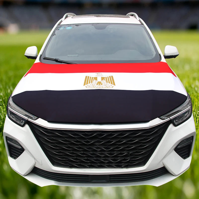National Flag Car Hood Cover 115x160CM – Custom Engine Wrap