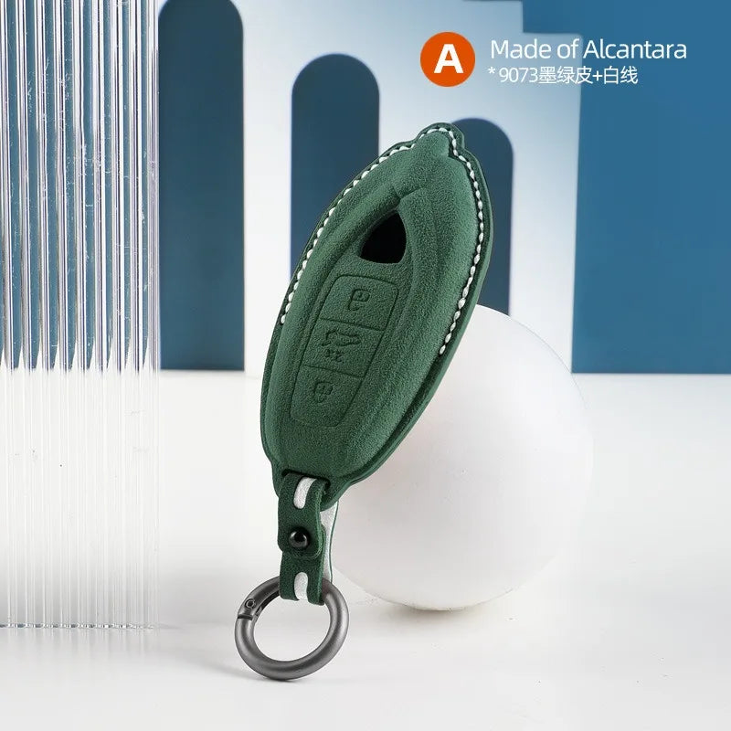 Premium Suede Key Case for Lamborghini Urus & Revuelto